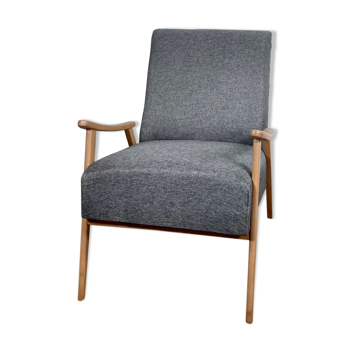 Fauteuil scandinave restauré