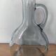 Antique carafe made of thick glass