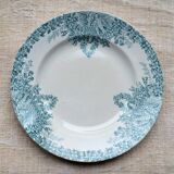 Set de 3 assiettes plates terre de fer modèle "Colombier"