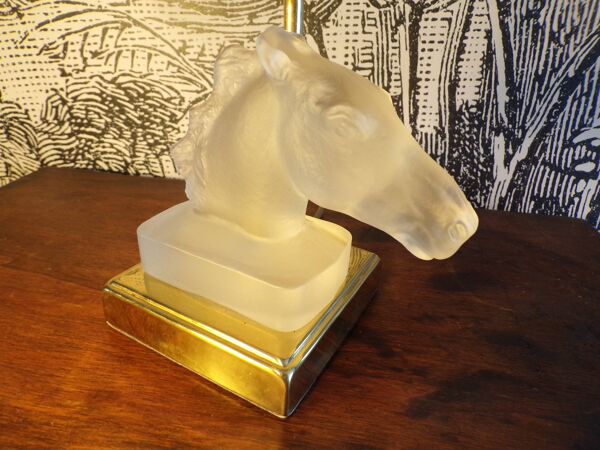 Lampe cheval Le Dauphin