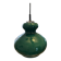 Vintage green opaline suspension "Gourde" – 1970s