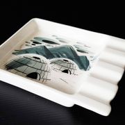 Sascha B. - Vintage ceramic ashtray igloo decor 1950-1960