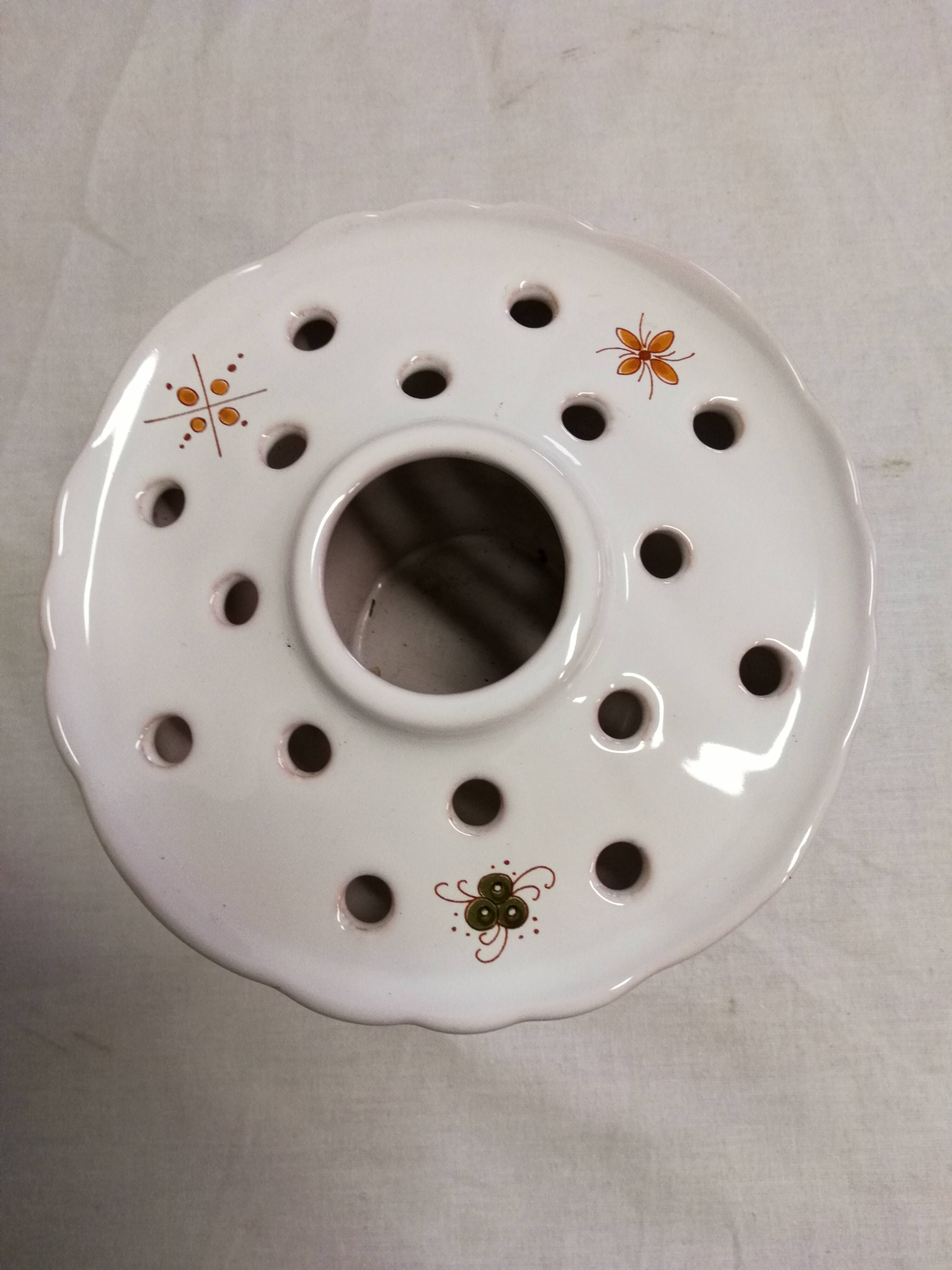 Vase, Moustiers Earthenware Flower Pick