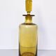 Amber Blown Glass Carafe