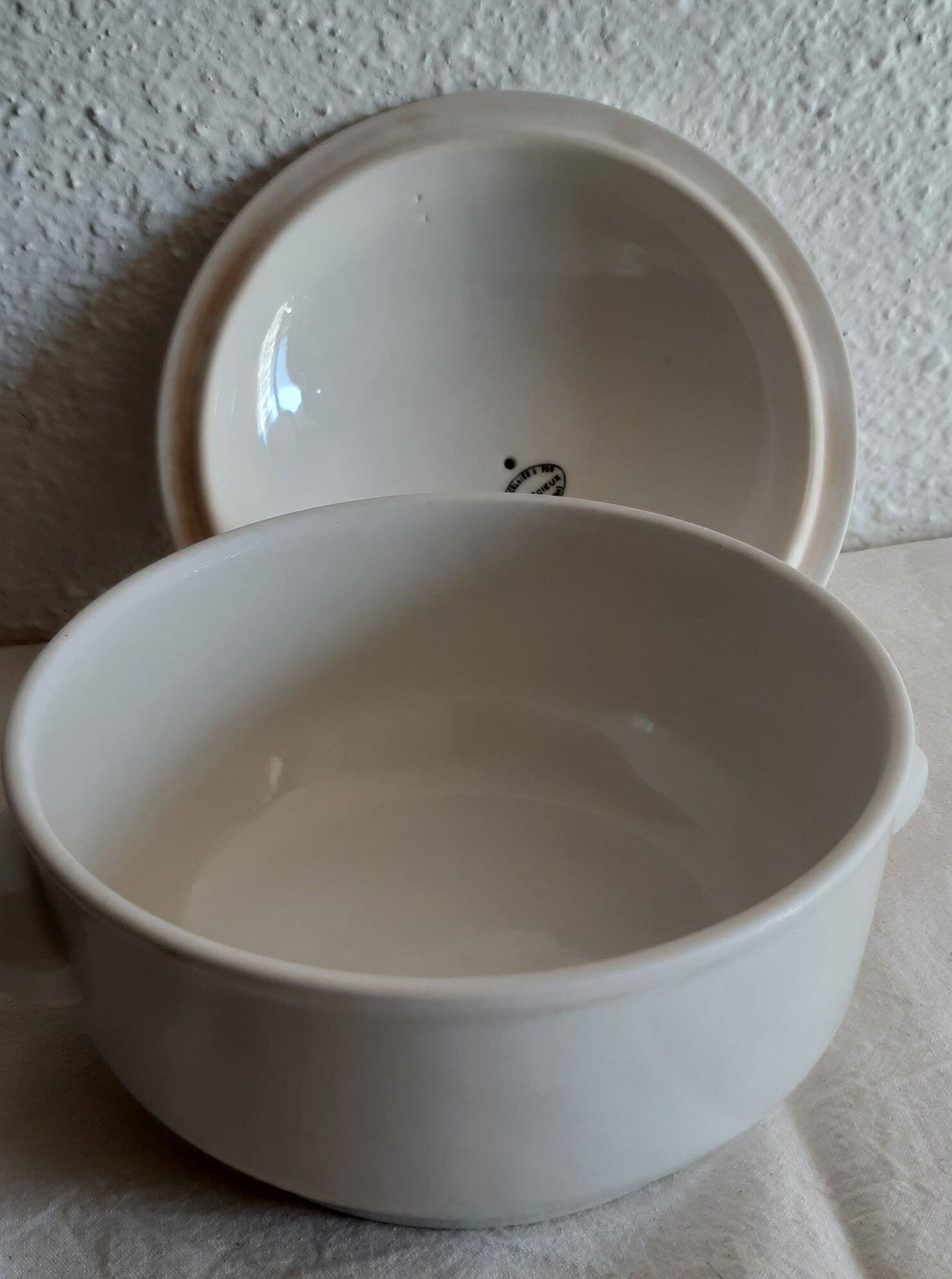 Soupière vintage P. Precieux