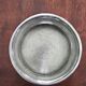 Antique round tin candy box