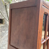 Vintage glass-fronted cabinet