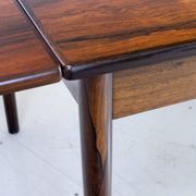 Table à manger extensible en palissandre danois du milieu du siècle