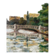 River landscape - Oil on canvas - Early 20th century