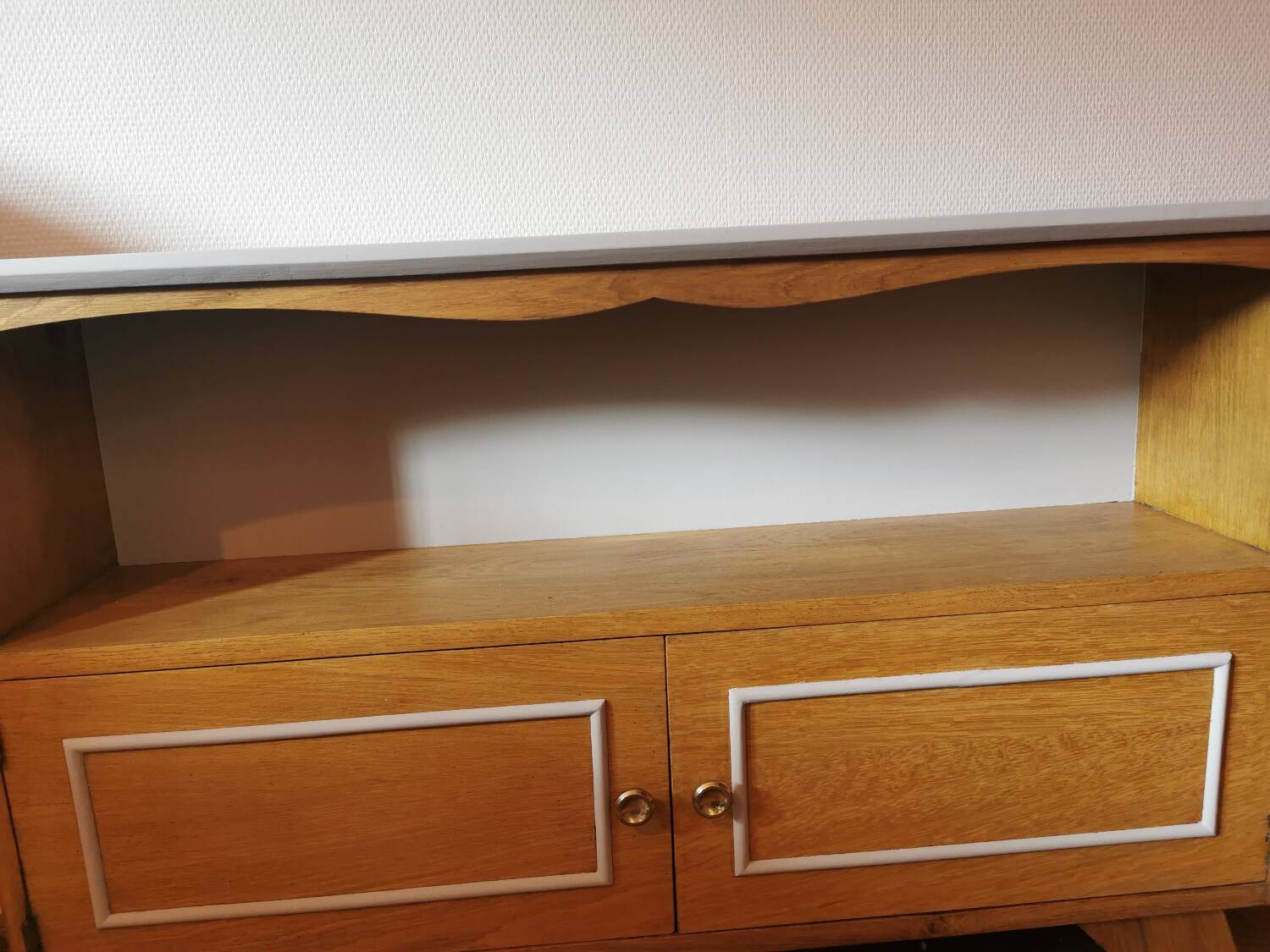 Revamped vintage sideboard