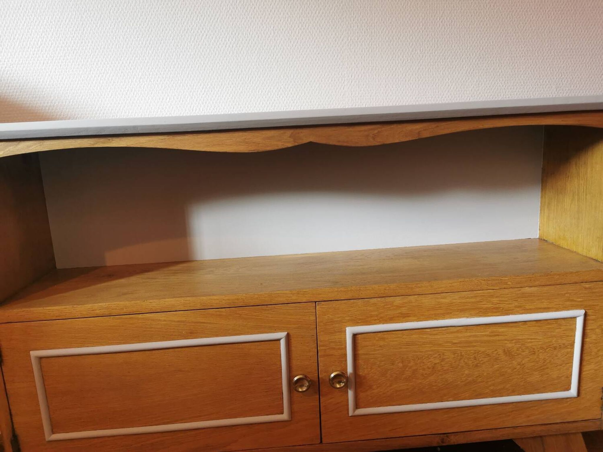 Revamped vintage sideboard