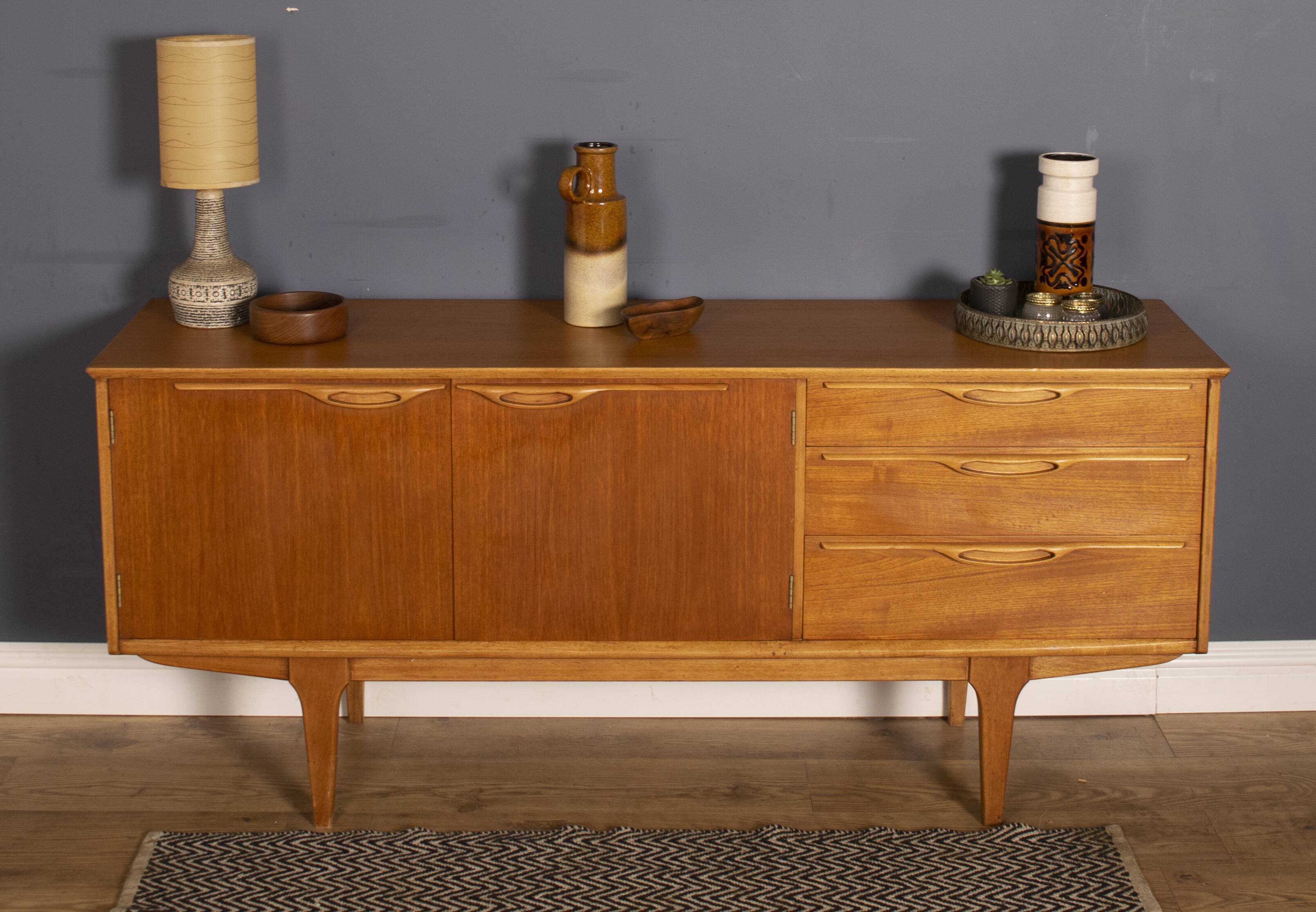 Restored Teak 1960s Jentique Classic Retro Sideboard
