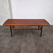 Teak coffee table with retractable tops attributed to Robert Christensen for Arrebo Mobler, Denmark, 1960.