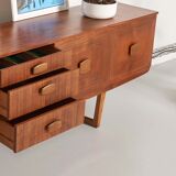 Stonehill vintage teak enfilade, Scandinavian style, 197,5cm
