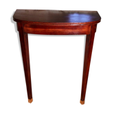 Mahogany console, first half of the 20th century