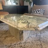 Marble coffee table