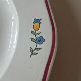 Gien earthenware dish, Luxembourg model