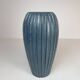 Blue vase from the mid-century period by Vicke Lindstrand, 1950s, Sweden.