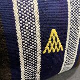 Blue Black Pillow