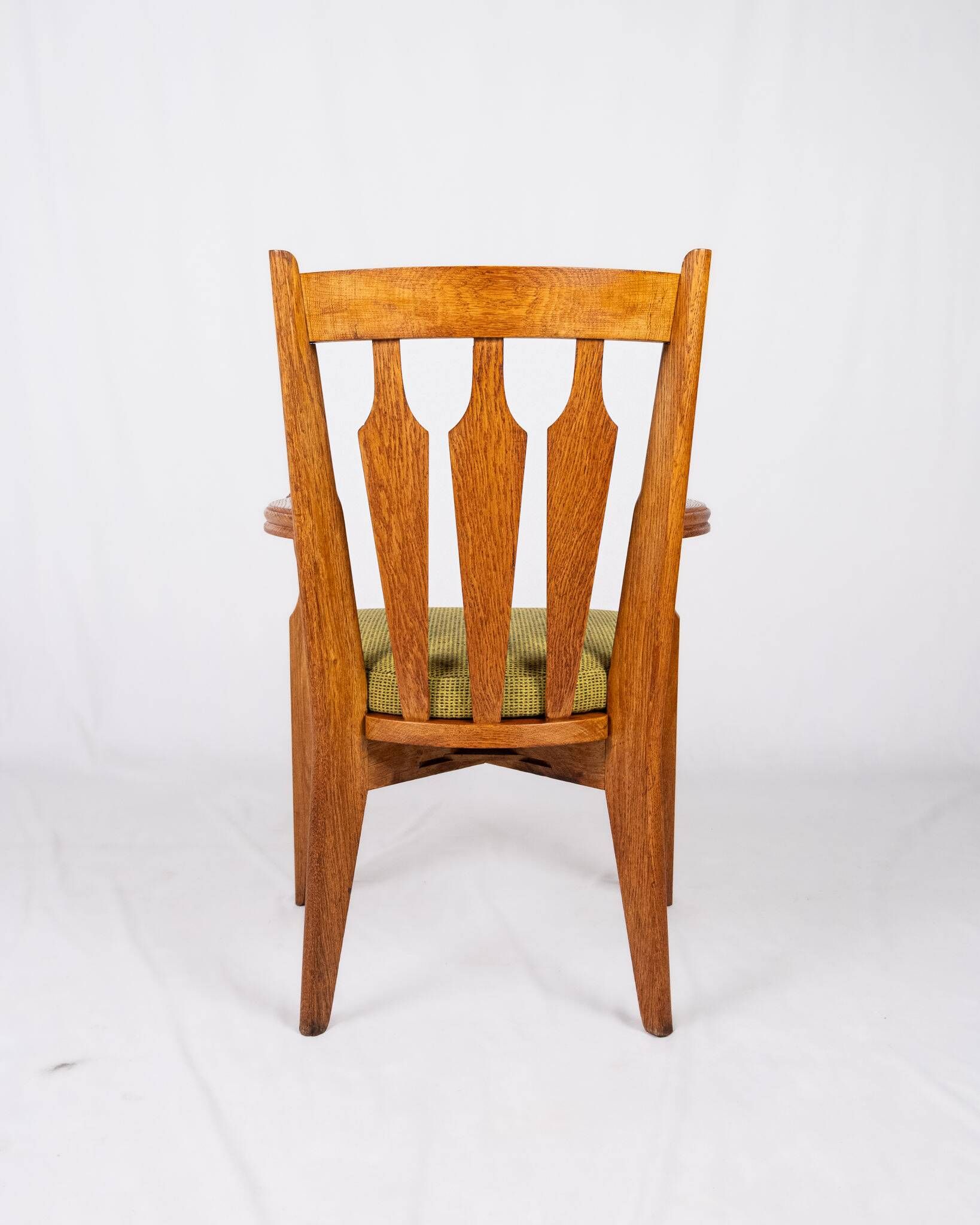 Set of 4 Guillerme and Chambron chairs, Your House, France, 1950s