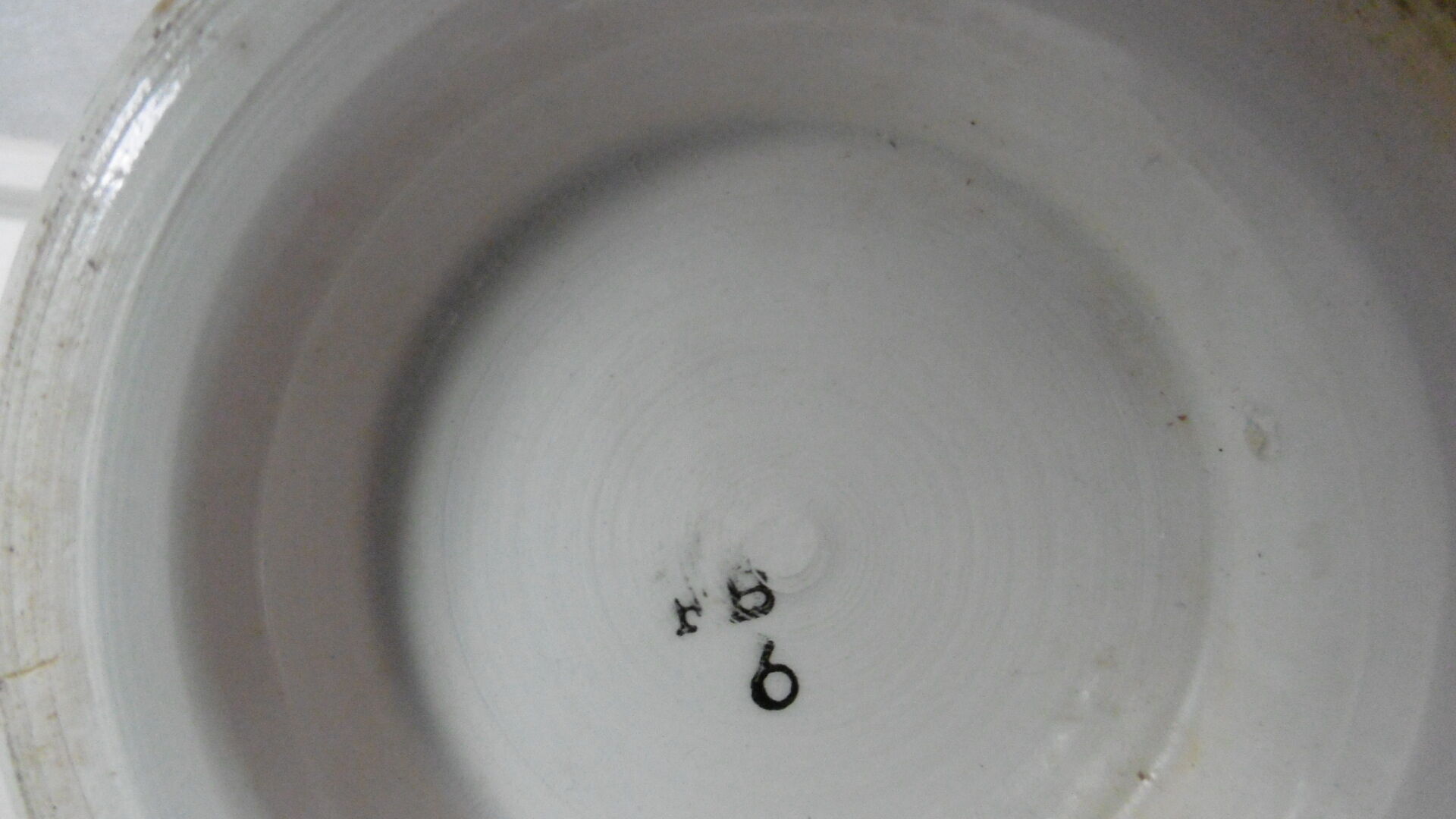 Old earthenware bowl