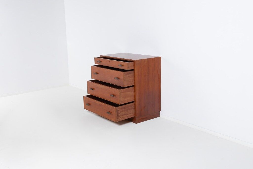 Danish chest of drawers by Rud Rasmussen, 1950s Denmark