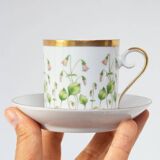 Hackefors "Linnea Borealis" 43-piece Swedish coffee service for 13 people, 1970s