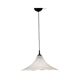 Flower shape hanging lamp, Narva Leuchen, Germany, 1970s.