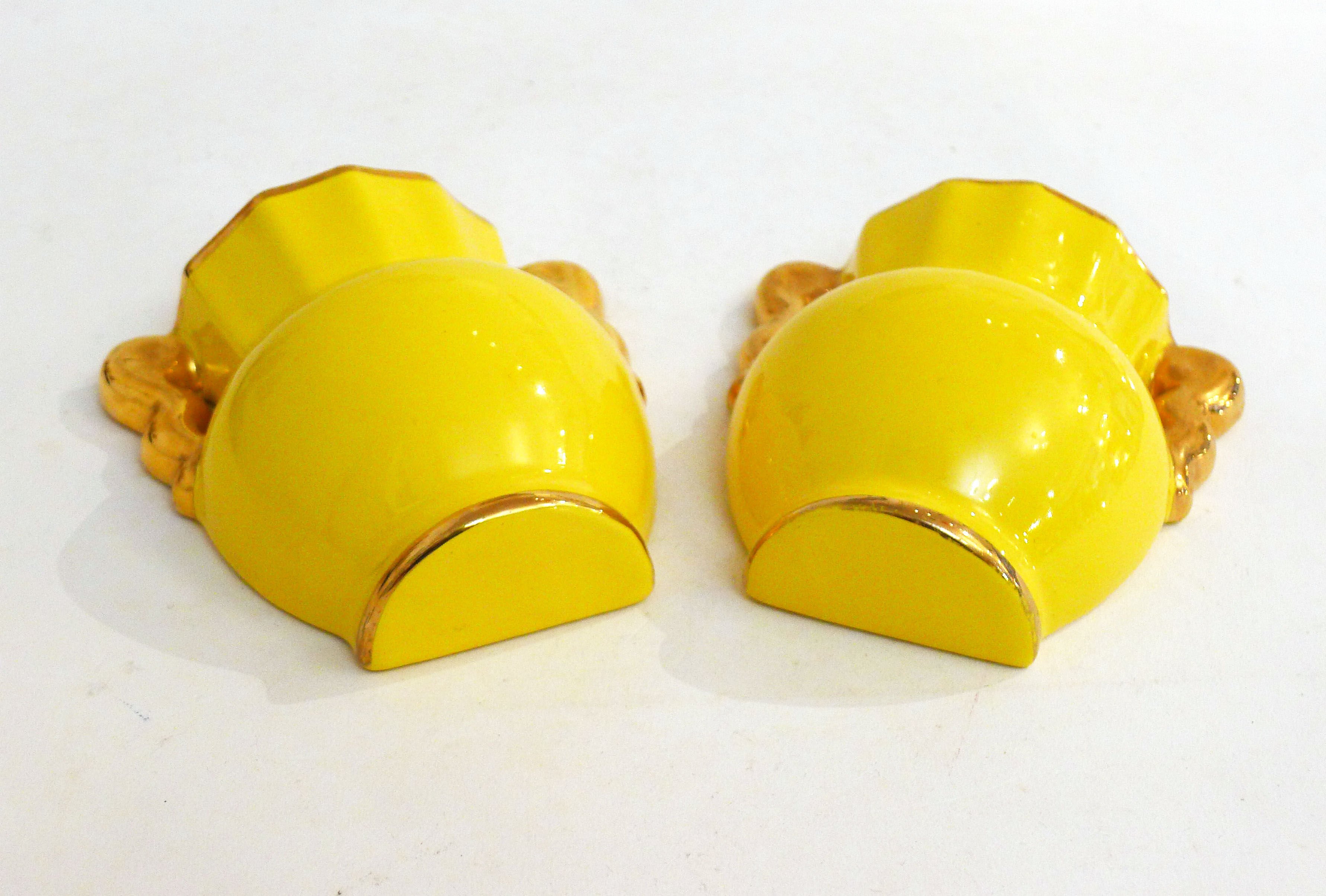 Pair of wall vases 1950'