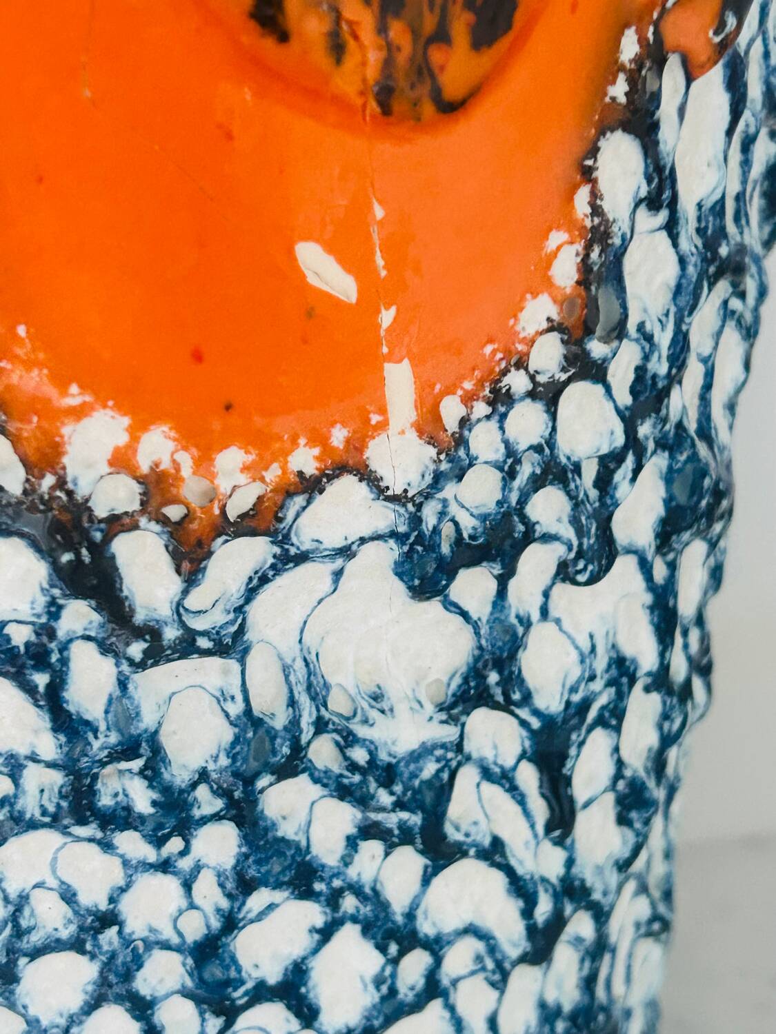 Vallauris Fat Lava Vase