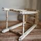 Patinated workshop stool old early twentieth century