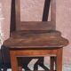 Lorraine chair in wood, 18th century.