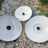 3 suspensions en tôles émaillées