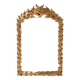 Gilded carved wooden mirror