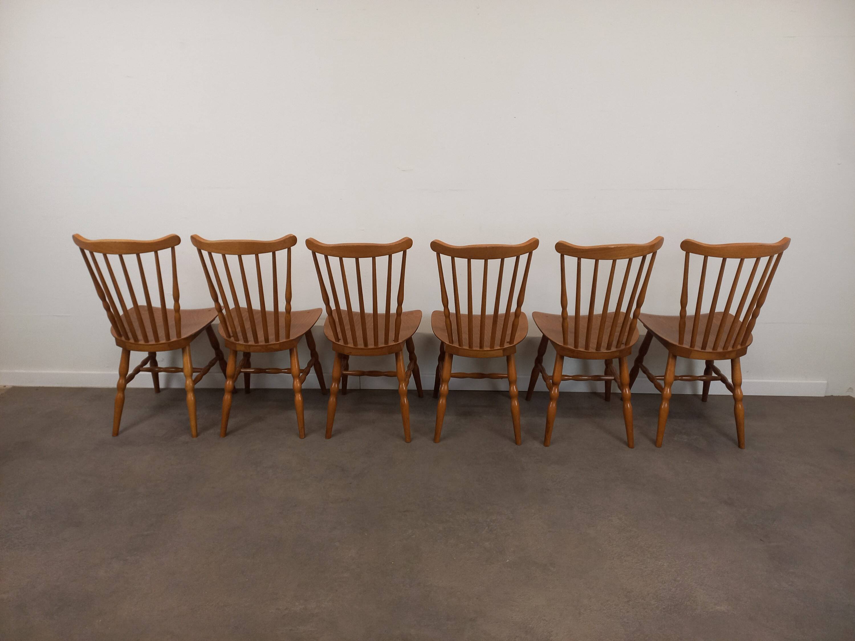 Set of 6 Baumann Tacoma bistro chairs