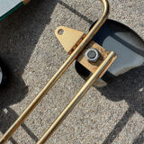 Wall-mounted coat rack mirror from the 1960s.