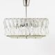 Bakalowits Vienna Faceted Crystal Chandelier Mid-Century, Austria, 1960s
