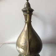 Ottoman Brass Ewer Antique Candleholder