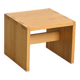 Occasional table in solid pine, Les Arcs, France, around 1970.