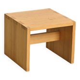 Table d'appoint en pin massif, Les Arcs, France, vers 1970