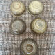 5 stoneware bowls
