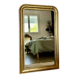 Antique gold leaf mirror