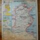 Old Madagascar / Indochina school map, ed. Vidal-Lablache 1930