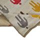 Tapis boho recyclé turc fait main 200 cm x 295 cm