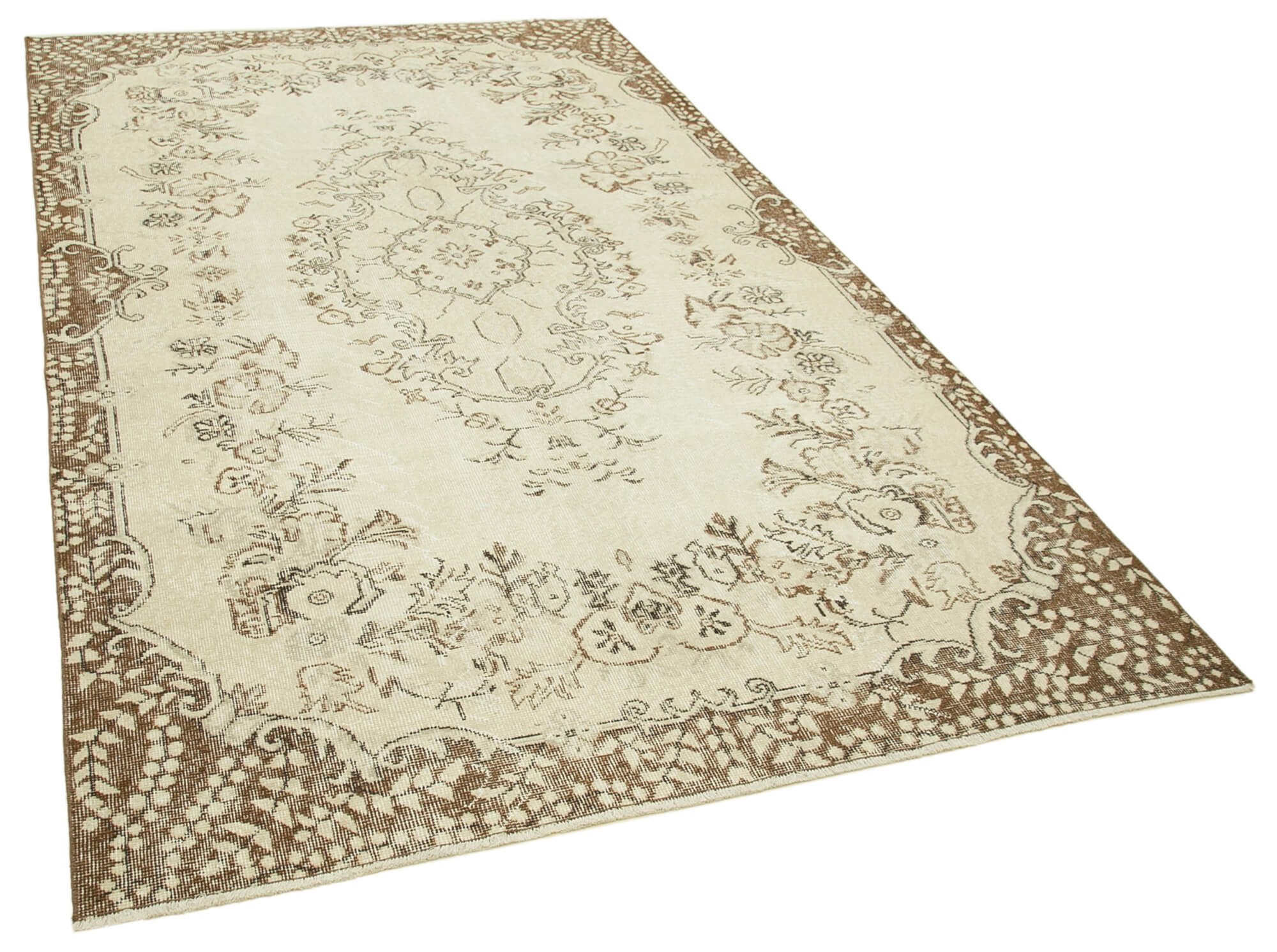 Turkish beige carpet 170 cm x 290 cm