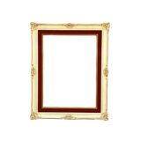 Old carved wooden wall frame