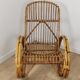 Rocking-chair rotin 60'