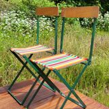 Vintage 1950's picnic table & chair