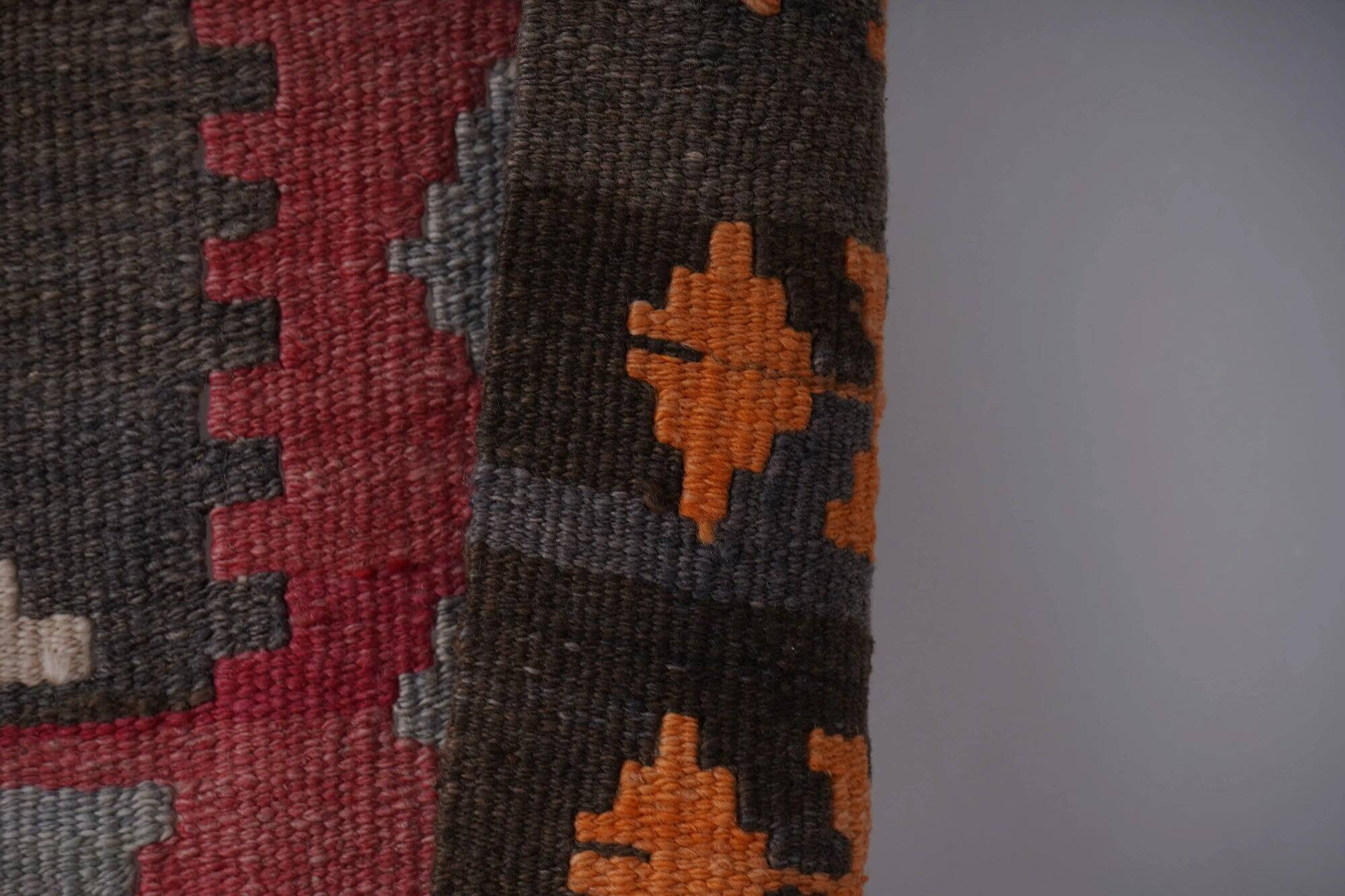 Vintage Turkish hallway rug 87x510 cm