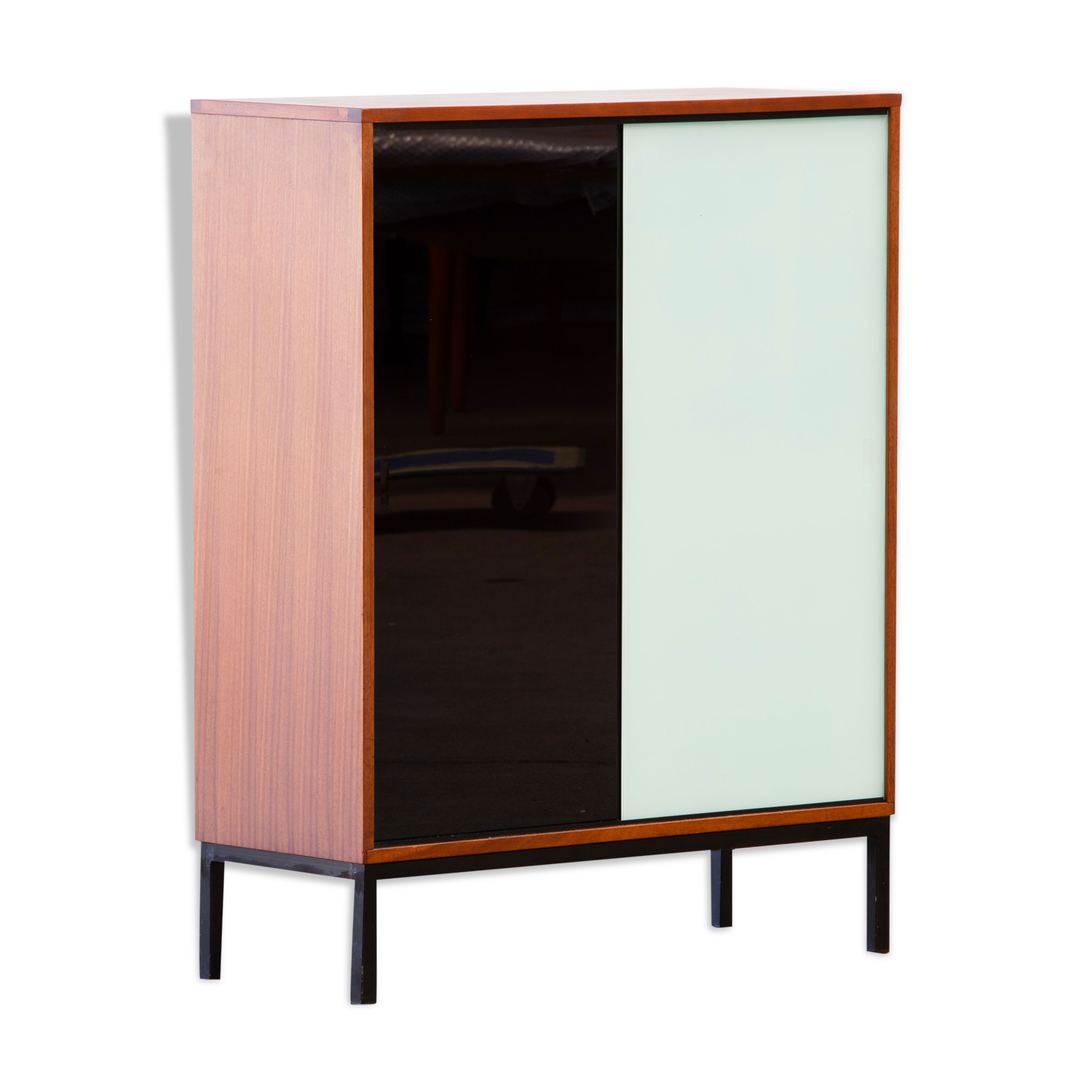 Meuble scandinave bibliothèque vintage 1960